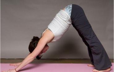 Поза Собаки (Адхо мукха сванасана)